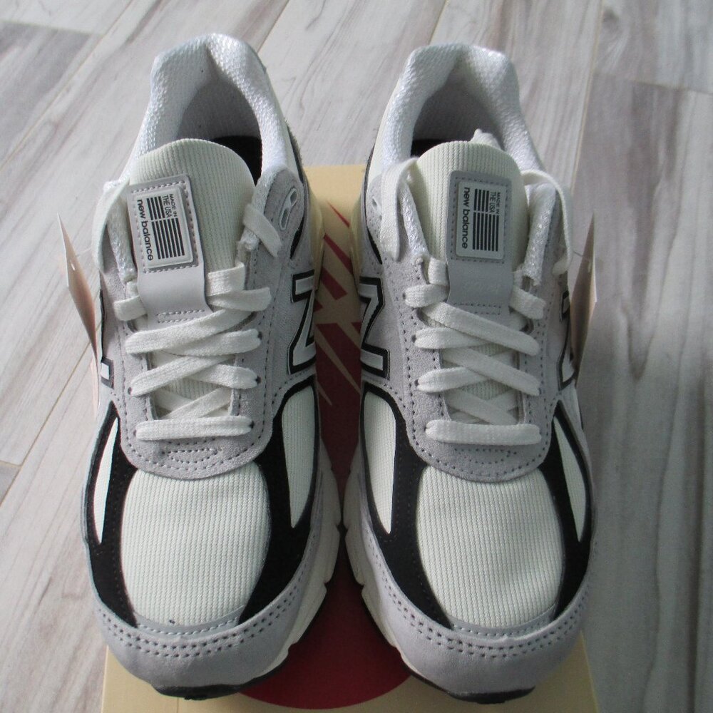 New Balance x Teddy Santis 990v4 Made in USA 'Grey Black' - Picture 2 of 10